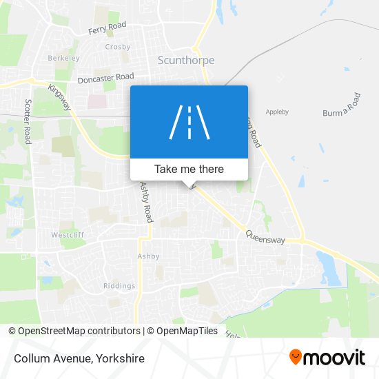 Collum Avenue map