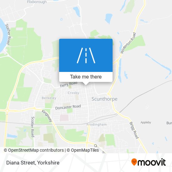 Diana Street map
