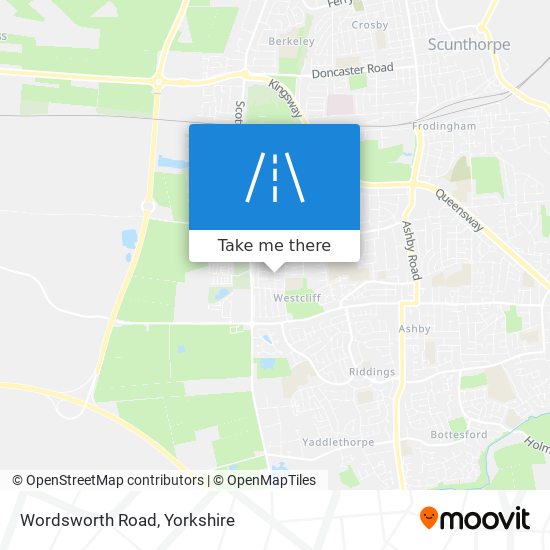 Wordsworth Road map