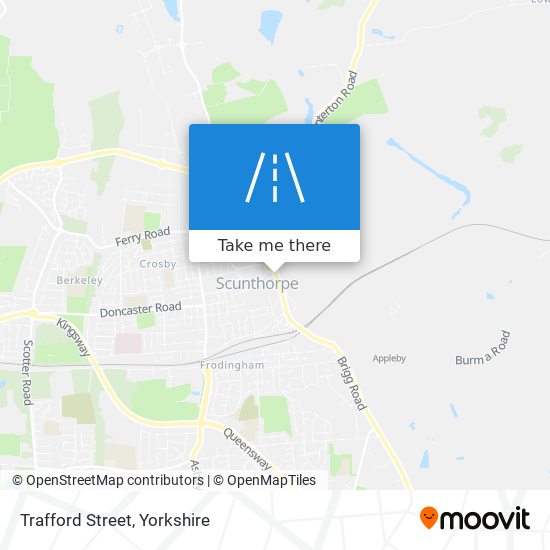 Trafford Street map