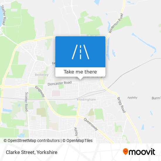 Clarke Street map