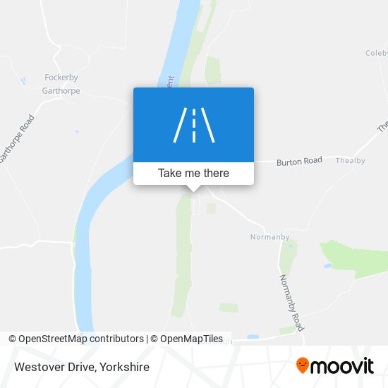 Westover Drive map