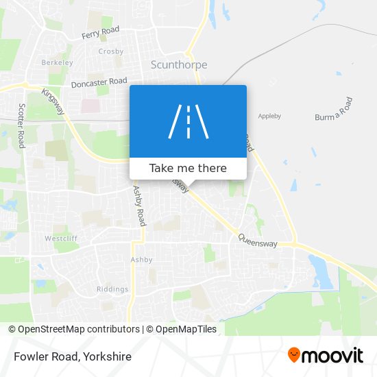Fowler Road map
