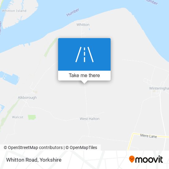 Whitton Road map