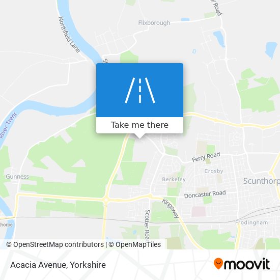 Acacia Avenue map