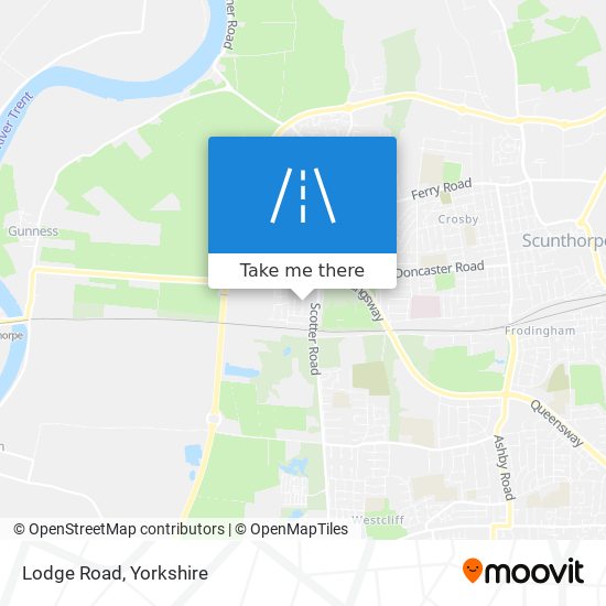 Lodge Road map