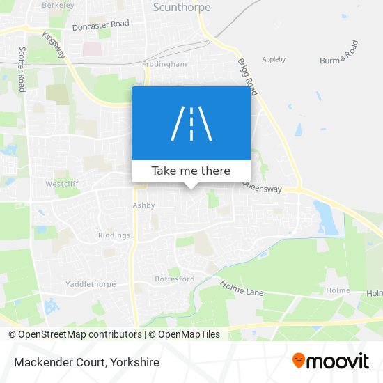 Mackender Court map