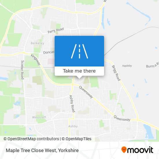 Maple Tree Close West map