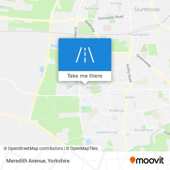 Meredith Avenue map