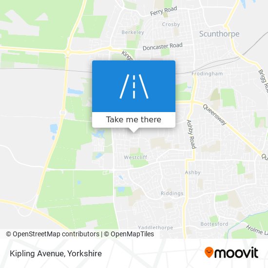 Kipling Avenue map