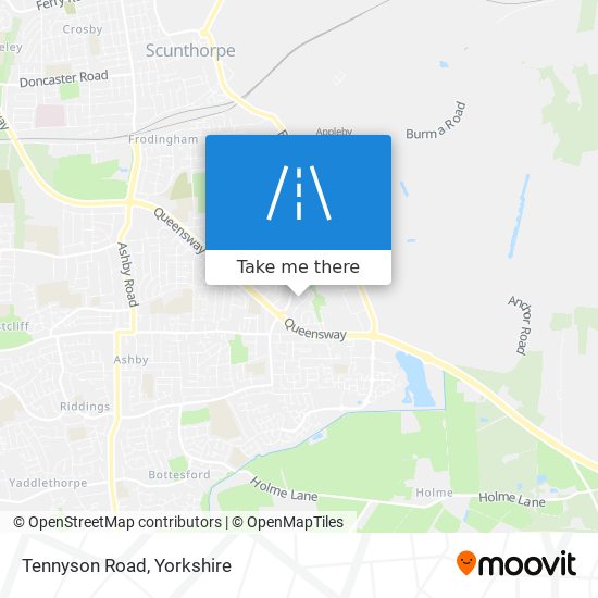 Tennyson Road map