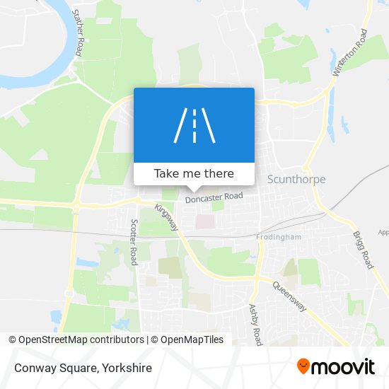 Conway Square map