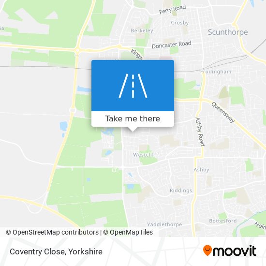 Coventry Close map
