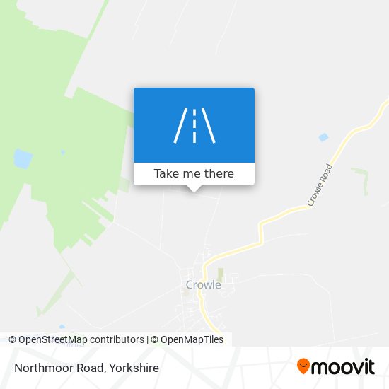 Northmoor Road map