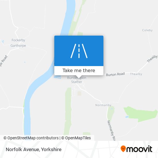 Norfolk Avenue map
