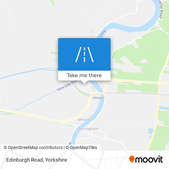 Edinburgh Road map