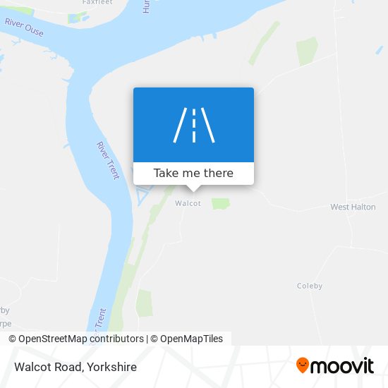Walcot Road map