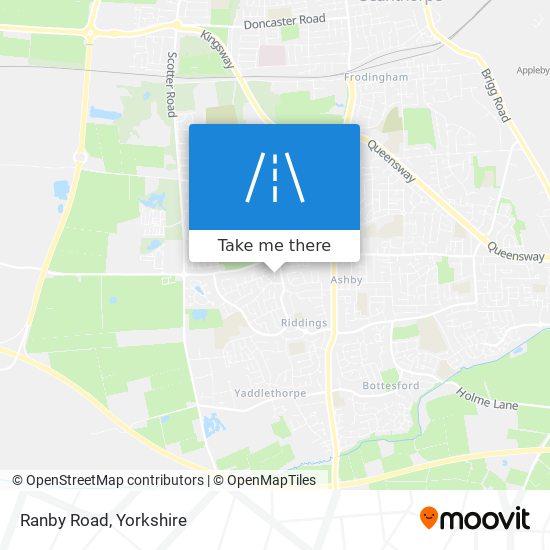 Ranby Road map