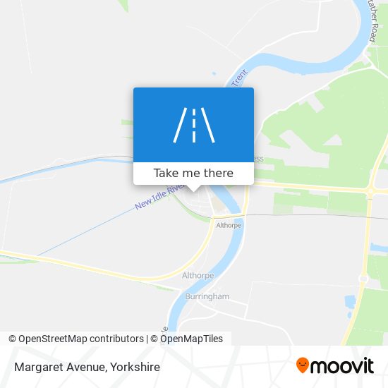 Margaret Avenue map