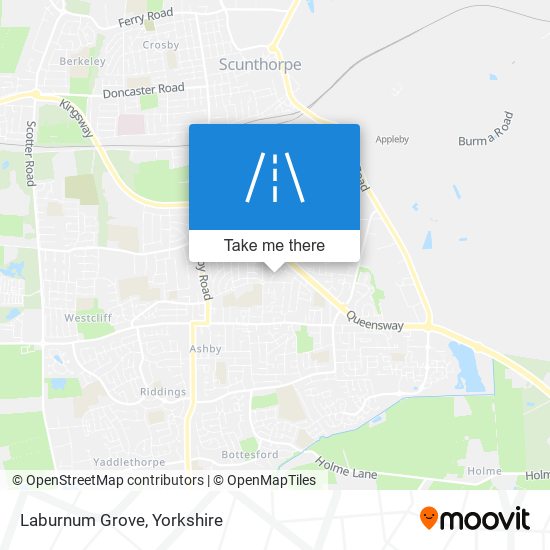 Laburnum Grove map