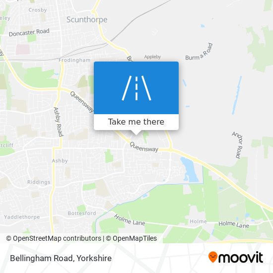 Bellingham Road map