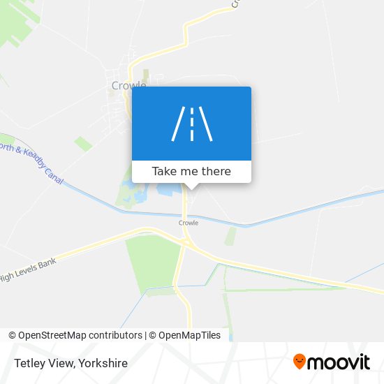 Tetley View map