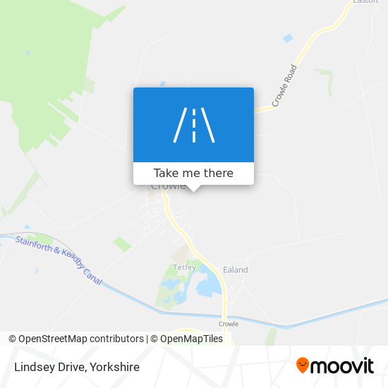 Lindsey Drive map