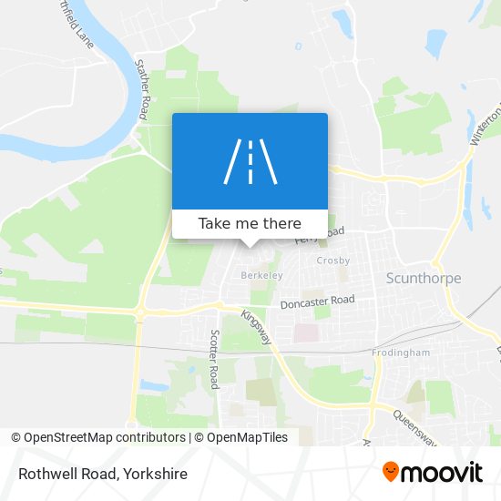 Rothwell Road map