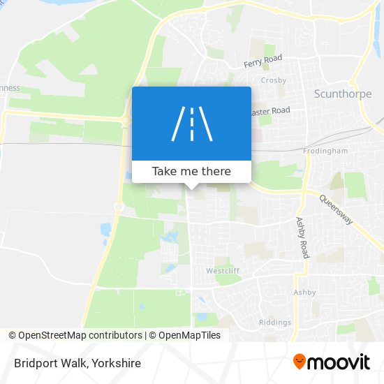Bridport Walk map