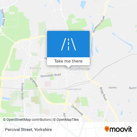 Percival Street map