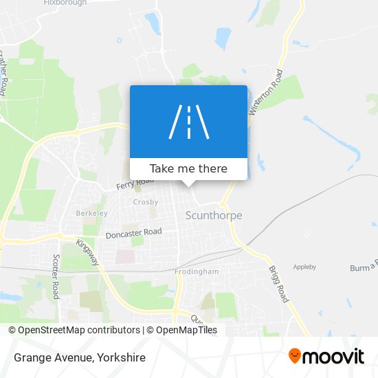Grange Avenue map