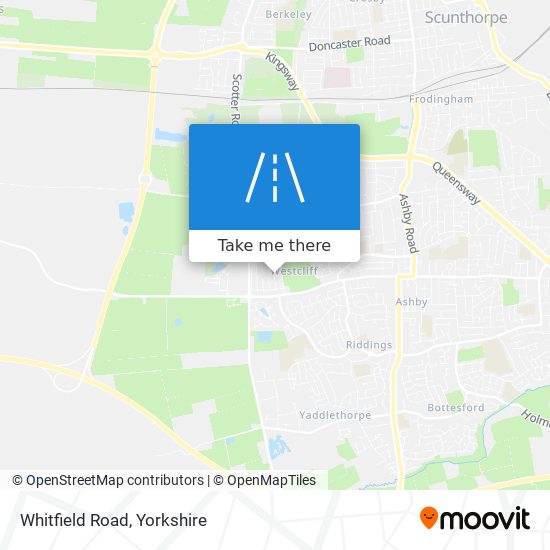 Whitfield Road map
