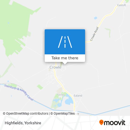 Highfields map