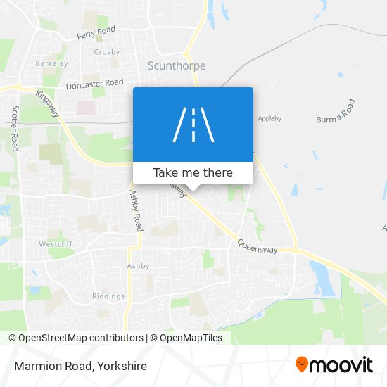 Marmion Road map