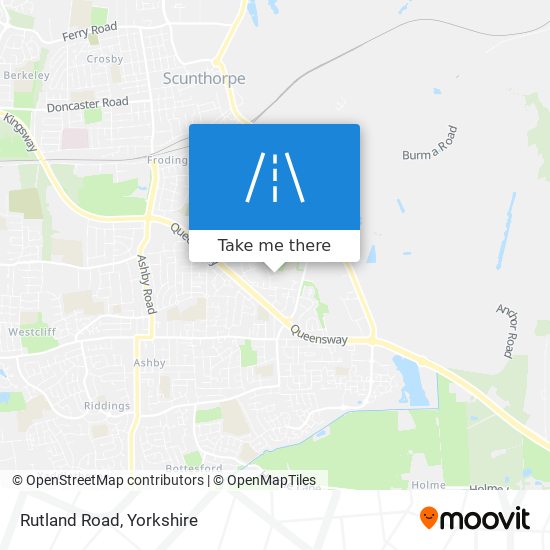Rutland Road map