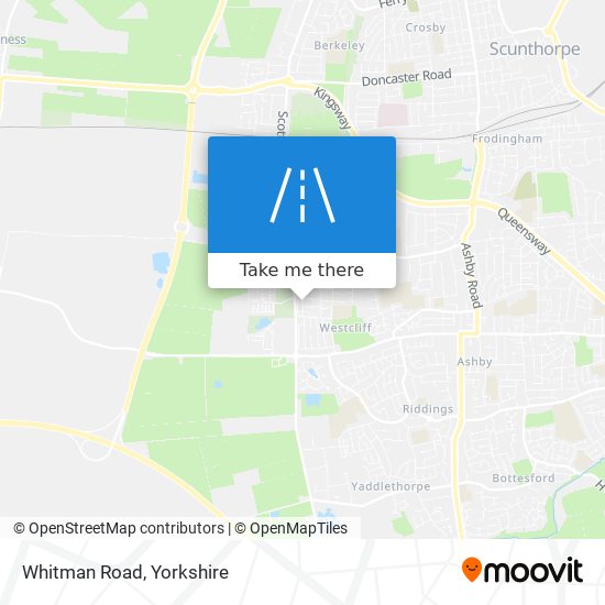 Whitman Road map