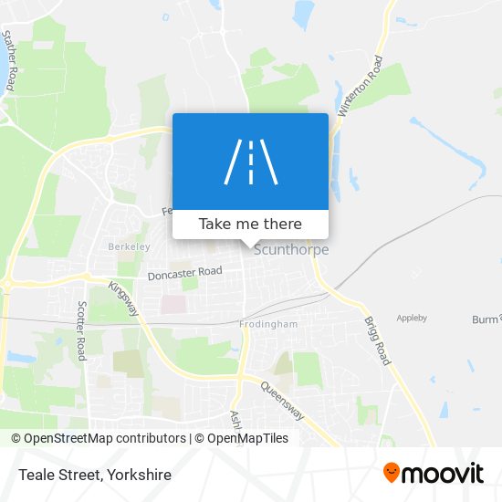 Teale Street map