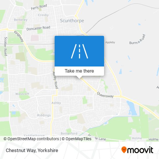 Chestnut Way map