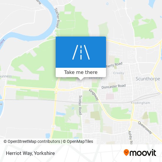 Herriot Way map