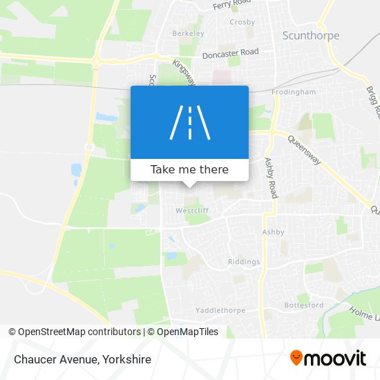 Chaucer Avenue map