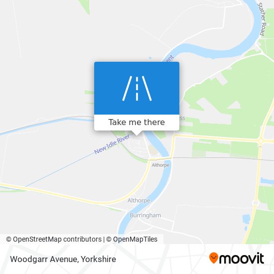 Woodgarr Avenue map