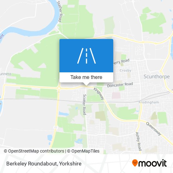 Berkeley Roundabout map