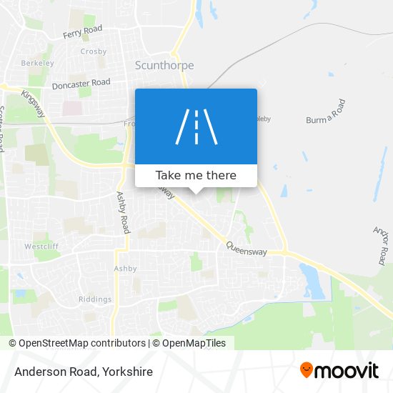 Anderson Road map