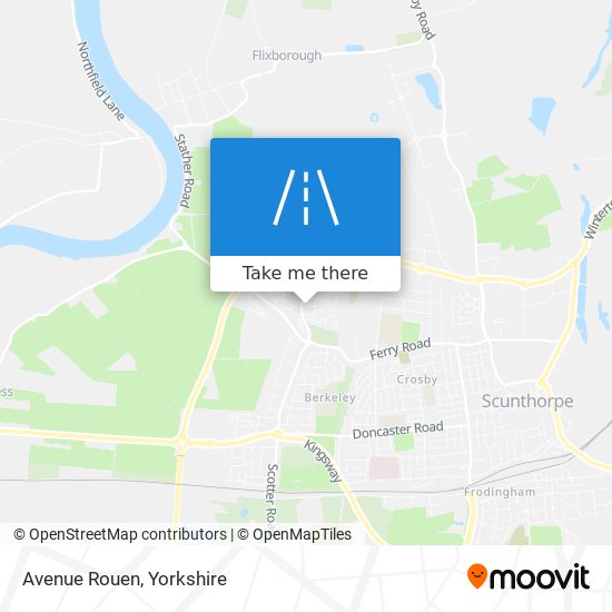 Avenue Rouen map