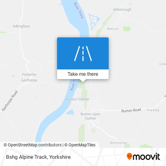 Bshg Alpine Track map