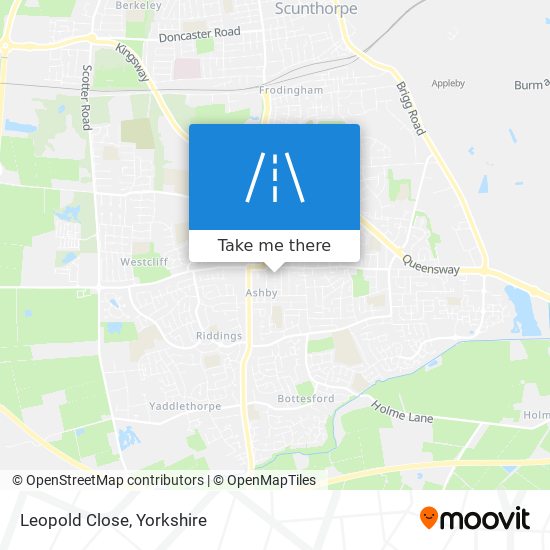 Leopold Close map