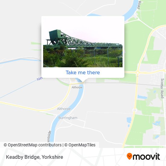 Keadby Bridge map