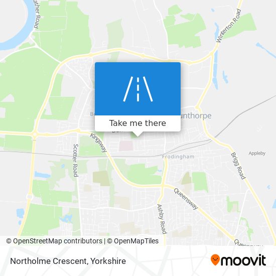 Northolme Crescent map