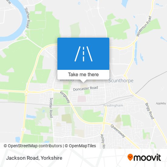 Jackson Road map