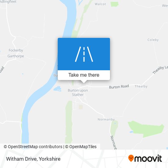 Witham Drive map